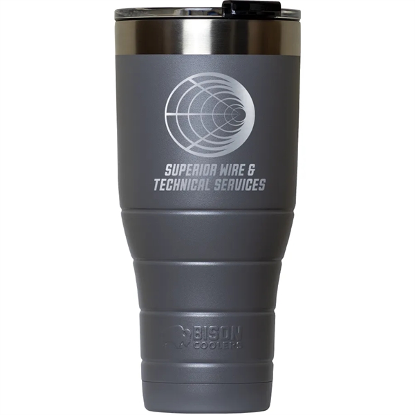 Leakproof 32 oz Bison Tumbler - Stainless Steel - Custom - Leakproof 32 oz Bison Tumbler - Stainless Steel - Custom - Image 11 of 13