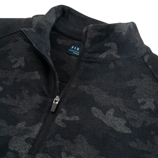 Fish Hippie - Roan Camo 1/4 Zip - Fish Hippie - Roan Camo 1/4 Zip - Image 1 of 1