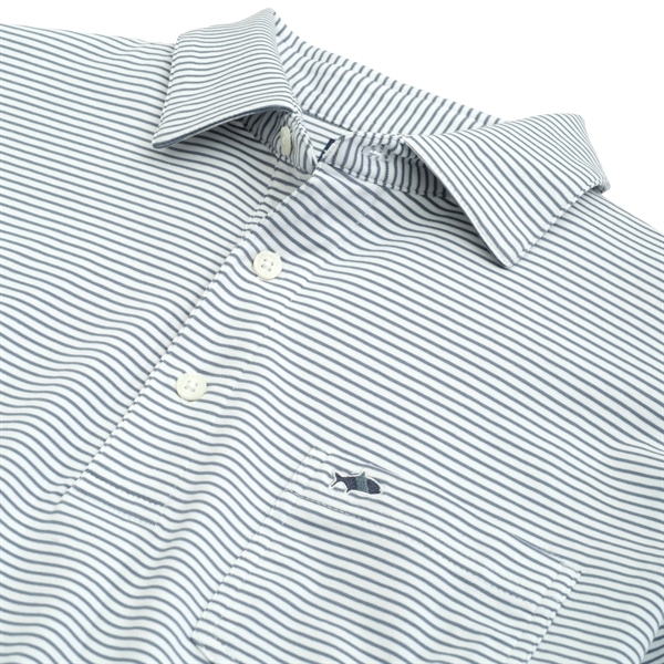 Fish Hippie - Pamlico Stripe Polo - Fish Hippie - Pamlico Stripe Polo - Image 1 of 3