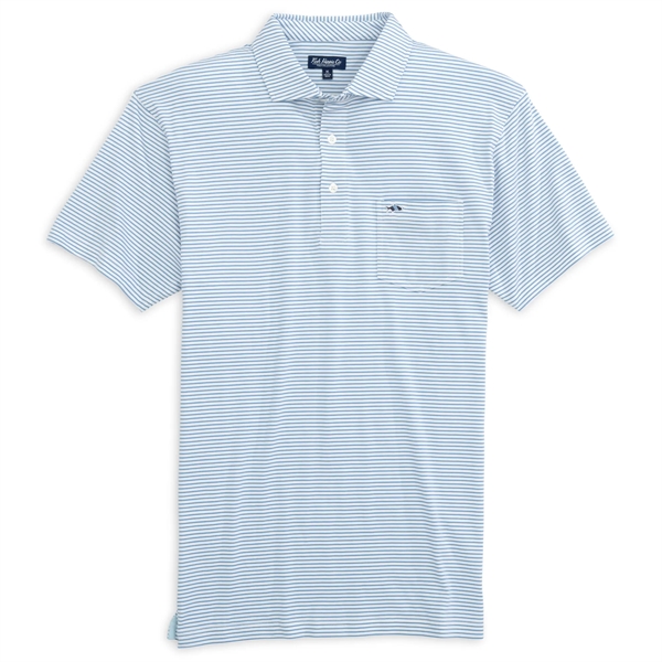 Fish Hippie - Pamlico Stripe Polo - Fish Hippie - Pamlico Stripe Polo - Image 2 of 3