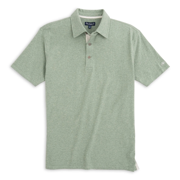 Fish Hippie - Heathered Beacham Polo - Fish Hippie - Heathered Beacham Polo - Image 3 of 8