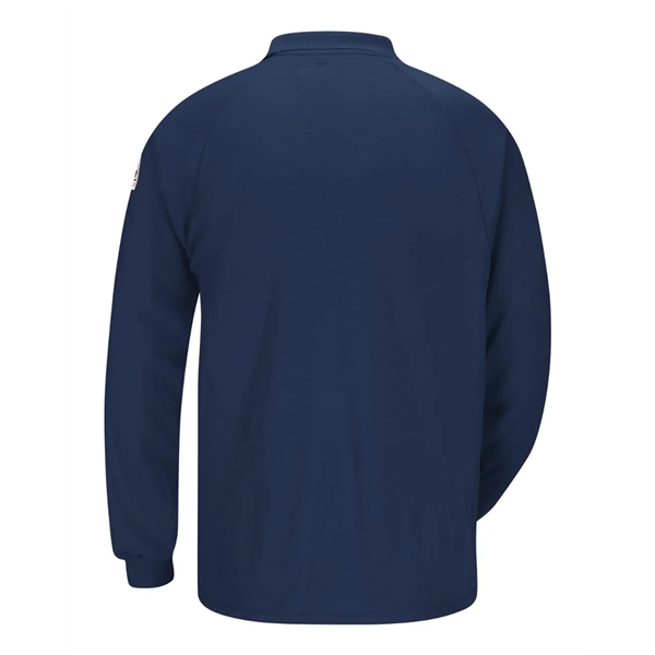 Bulwark Men's Classic Long Sleeve Polo - CoolTouch®2 - Bulwark Men's Classic Long Sleeve Polo - CoolTouch®2 - Image 5 of 6