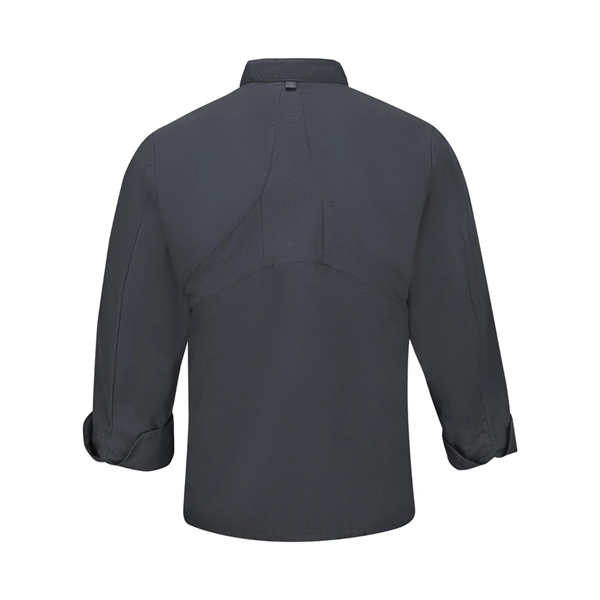 Chef Designs Mimix™ Chef Coat with OilBlok - Chef Designs Mimix™ Chef Coat with OilBlok - Image 4 of 10