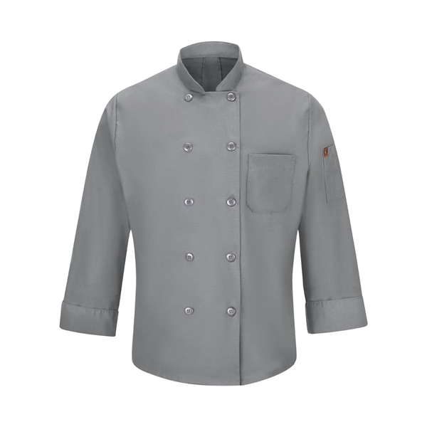 Chef Designs Mimix™ Chef Coat with OilBlok - Chef Designs Mimix™ Chef Coat with OilBlok - Image 7 of 10