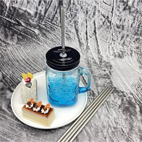 Reusable Stainless Steel Metal Straws 266MM*6MM - Reusable Stainless Steel Metal Straws 266MM*6MM - Image 3 of 3