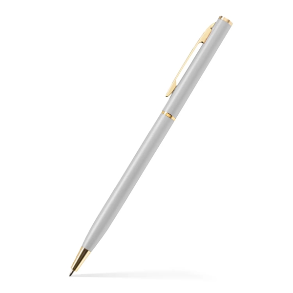 Slim Twist Metal Pen (Gold) - Slim Twist Metal Pen (Gold) - Image 6 of 12