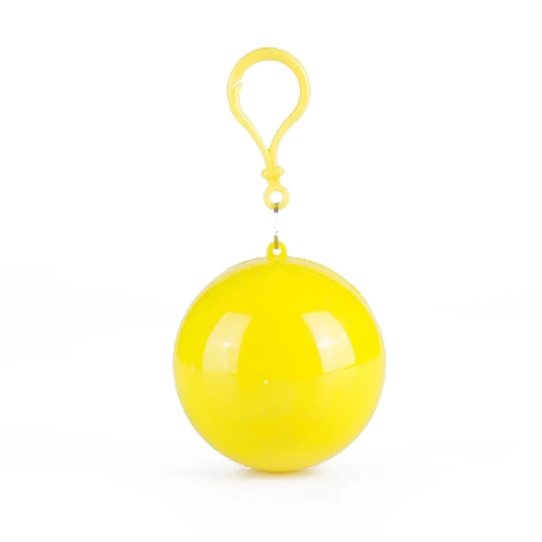 Rain Poncho in Ball Keychain - Rain Poncho in Ball Keychain - Image 4 of 14