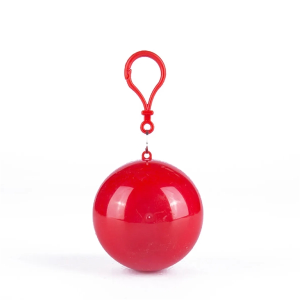 Rain Poncho in Ball Keychain - Rain Poncho in Ball Keychain - Image 6 of 14