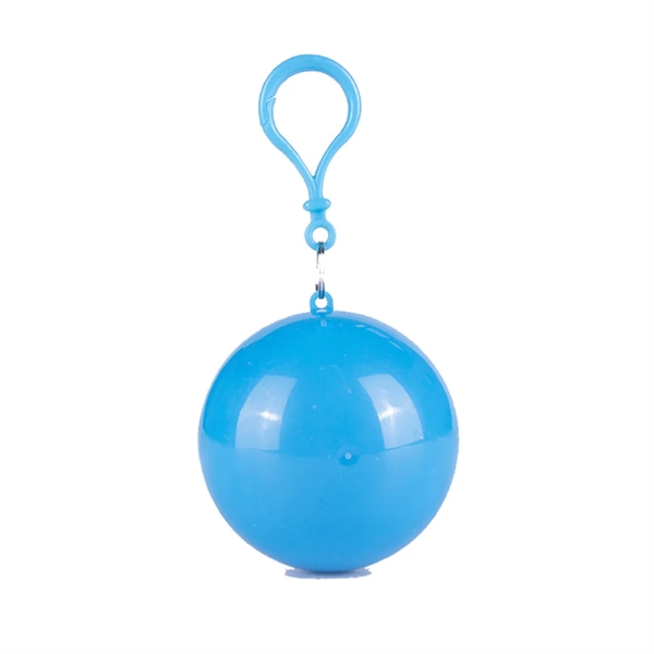 Rain Poncho in Ball Keychain - Rain Poncho in Ball Keychain - Image 8 of 14