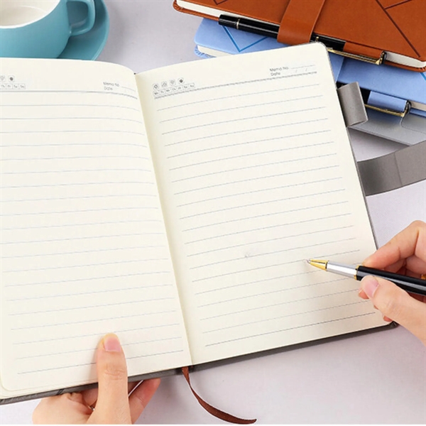 Elegant Office Stationery A6 Sheepskin Notepad - Elegant Office Stationery A6 Sheepskin Notepad - Image 2 of 2