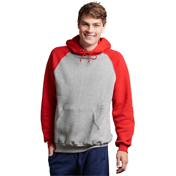 Adult Dri-Power® Colorblock Hooded Sweatshirt - Adult Dri-Power® Colorblock Hooded Sweatshirt - Image 3 of 17