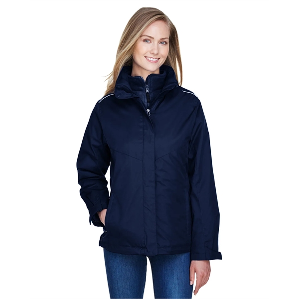 CORE365 Ladies' Region 3-in-1 Jacket with Fleece Liner - CORE365 Ladies' Region 3-in-1 Jacket with Fleece Liner - Image 10 of 29