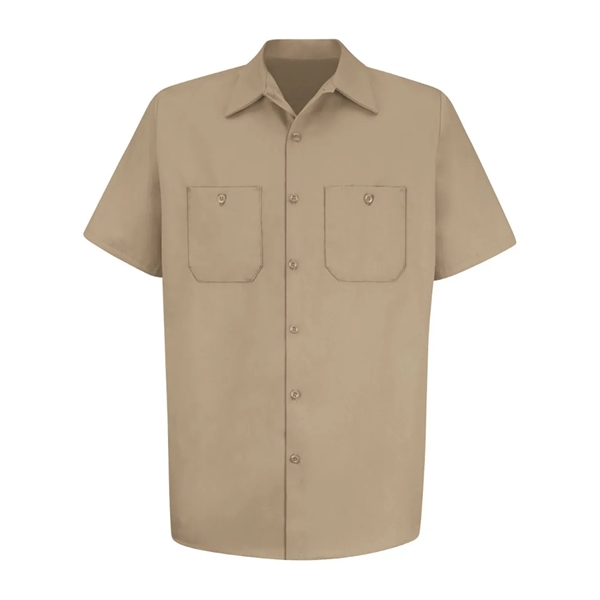 Red Kap Cotton Short Sleeve Uniform Shirt - Tall Sizes - Red Kap Cotton Short Sleeve Uniform Shirt - Tall Sizes - Image 3 of 10