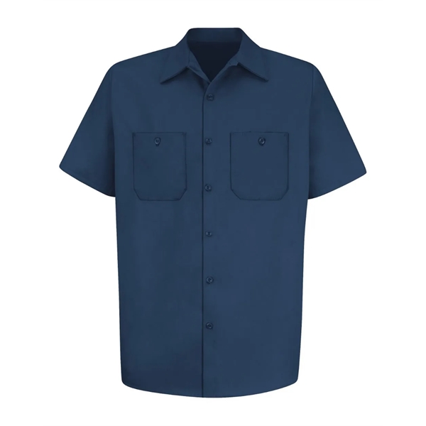 Red Kap Cotton Short Sleeve Uniform Shirt - Tall Sizes - Red Kap Cotton Short Sleeve Uniform Shirt - Tall Sizes - Image 7 of 10