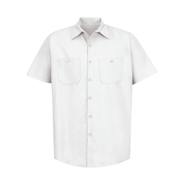 Red Kap Industrial Short Sleeve Work Shirt - Red Kap Industrial Short Sleeve Work Shirt - Image 38 of 76