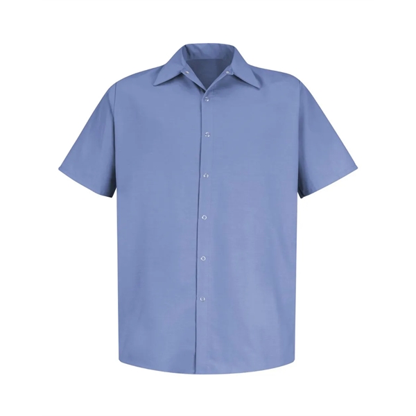 Red Kap Specialized Short Sleeve Pocketless Work Shirt - Red Kap Specialized Short Sleeve Pocketless Work Shirt - Image 1 of 10