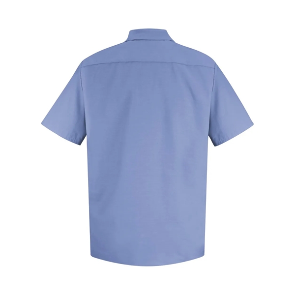 Red Kap Specialized Short Sleeve Pocketless Work Shirt - Red Kap Specialized Short Sleeve Pocketless Work Shirt - Image 2 of 10