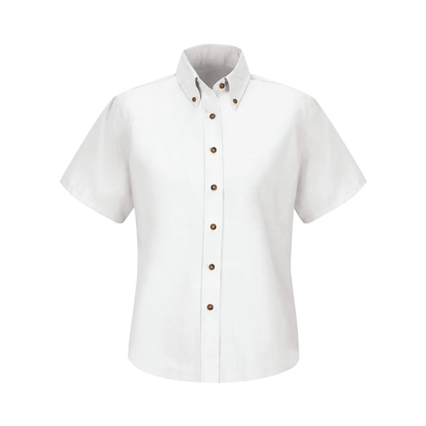 Red Kap Women's Poplin Dress Shirt - Red Kap Women's Poplin Dress Shirt - Image 11 of 14