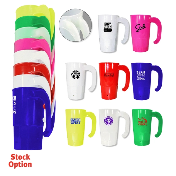 20 oz. Stackable Beer Stein - 20 oz. Stackable Beer Stein - Image 0 of 10