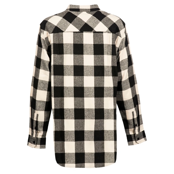 Burnside Ladies' Boyfriend Flannel - Burnside Ladies' Boyfriend Flannel - Image 3 of 11