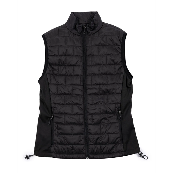 Burnside Ladies' Quilted Puffer Vest - Burnside Ladies' Quilted Puffer Vest - Image 0 of 4