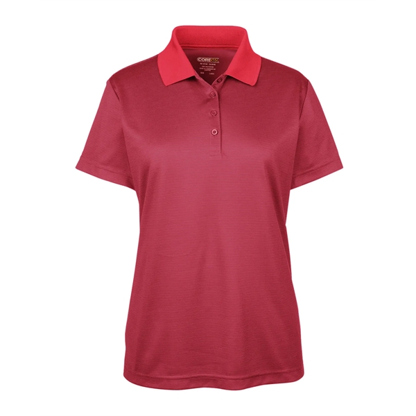 CORE365 Ladies' Express Microstripe Performance Pique Polo - CORE365 Ladies' Express Microstripe Performance Pique Polo - Image 7 of 7