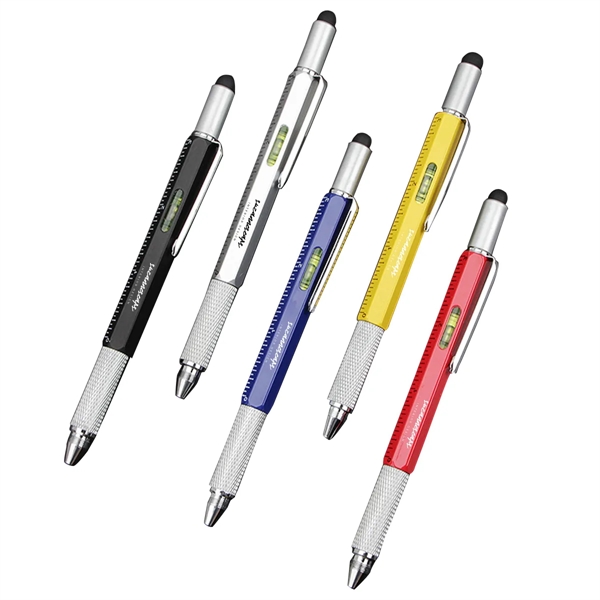 6 In 1 Multifunctional Stylus Pen - 6 In 1 Multifunctional Stylus Pen - Image 0 of 4