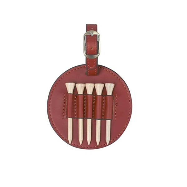 PU Leather Golf Tees Holder - PU Leather Golf Tees Holder - Image 4 of 7