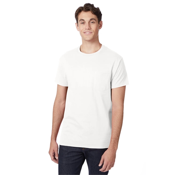 Hanes Men's Authentic-T Pocket T-Shirt - Hanes Men's Authentic-T Pocket T-Shirt - Image 48 of 107