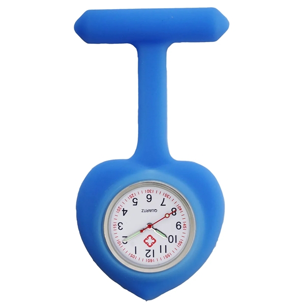 Pocket Silicone Clip Brooch Pin Nurse Watch - Pocket Silicone Clip Brooch Pin Nurse Watch - Image 1 of 9
