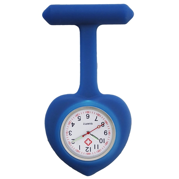 Pocket Silicone Clip Brooch Pin Nurse Watch - Pocket Silicone Clip Brooch Pin Nurse Watch - Image 5 of 9
