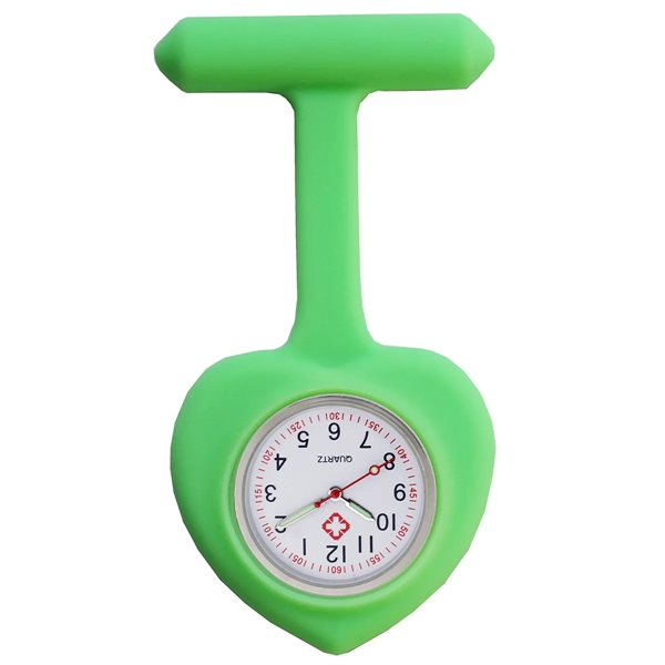 Pocket Silicone Clip Brooch Pin Nurse Watch - Pocket Silicone Clip Brooch Pin Nurse Watch - Image 7 of 9