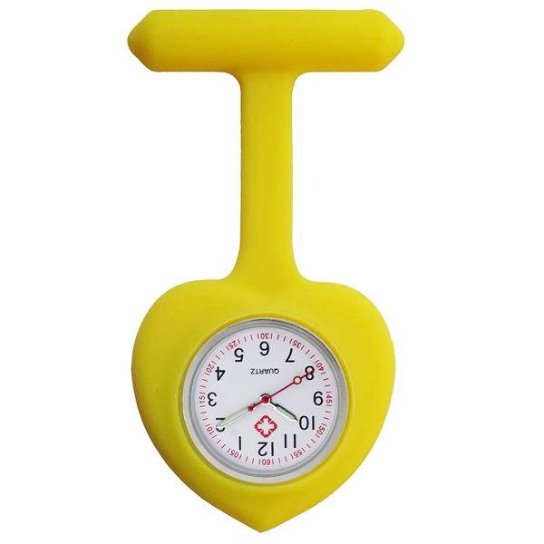 Pocket Silicone Clip Brooch Pin Nurse Watch - Pocket Silicone Clip Brooch Pin Nurse Watch - Image 9 of 9