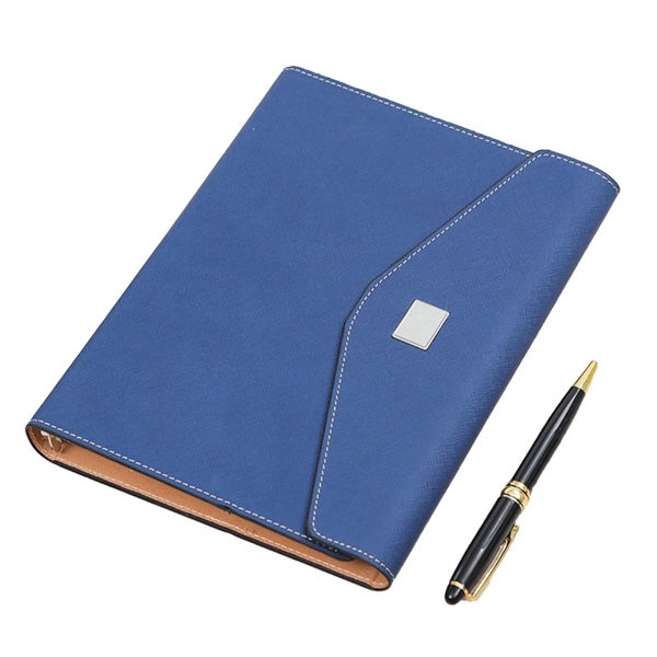 Magnetic Buckle Notebook With Pen Business Set - Magnetic Buckle Notebook With Pen Business Set - Image 3 of 6