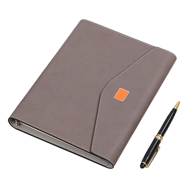Magnetic Buckle Notebook With Pen Business Set - Magnetic Buckle Notebook With Pen Business Set - Image 4 of 6