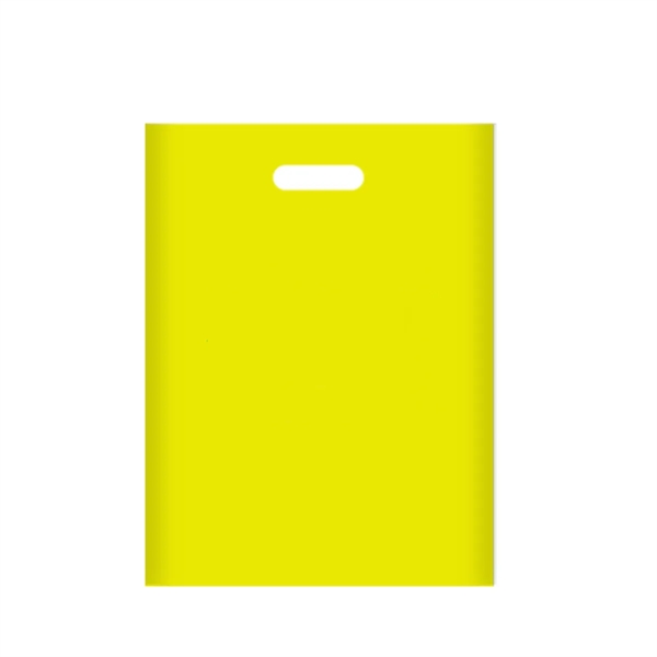 Die Cut Fold-Over Reinforced Plastic Bag - Die Cut Fold-Over Reinforced Plastic Bag - Image 4 of 7