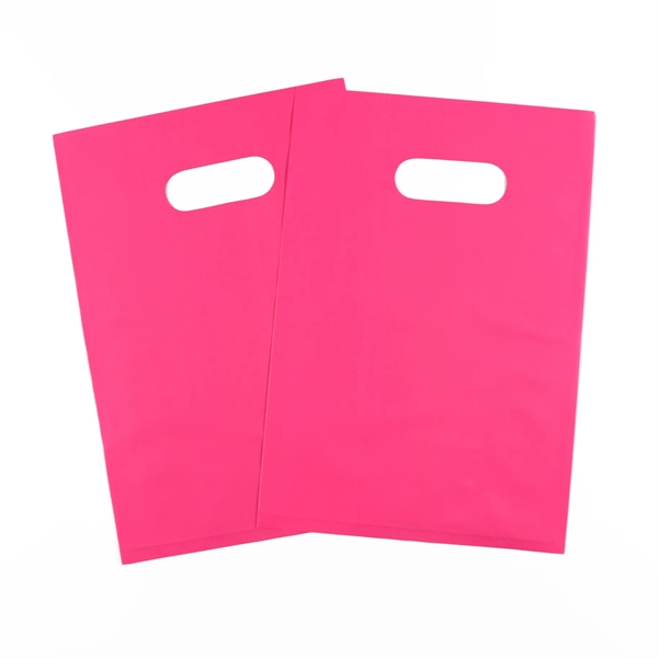 Die Cut Fold-Over Reinforced Plastic Bag - Die Cut Fold-Over Reinforced Plastic Bag - Image 5 of 7
