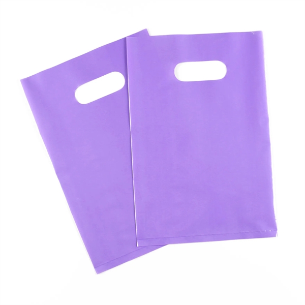 Die Cut Fold-Over Reinforced Plastic Bag - Die Cut Fold-Over Reinforced Plastic Bag - Image 6 of 7