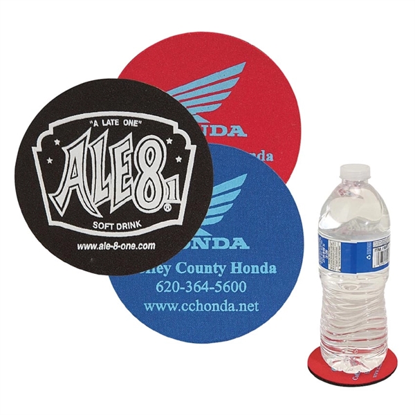 Neoprene Drink Coasters (Full Color / Solid Color) - Neoprene Drink Coasters (Full Color / Solid Color) - Image 1 of 1