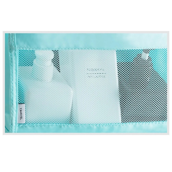 Mesh Cosmetic Zippered Makeup Bag - Mesh Cosmetic Zippered Makeup Bag - Image 4 of 4