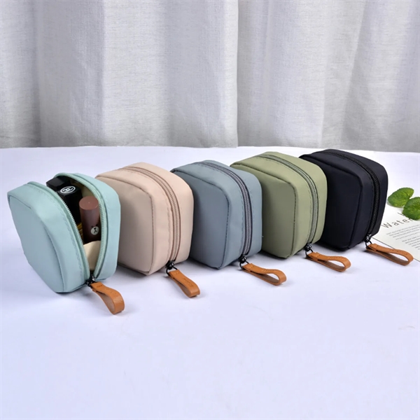 Waterproof Portable Mini Cosmetic Bag Pouch with Zipper - Waterproof Portable Mini Cosmetic Bag Pouch with Zipper - Image 1 of 4