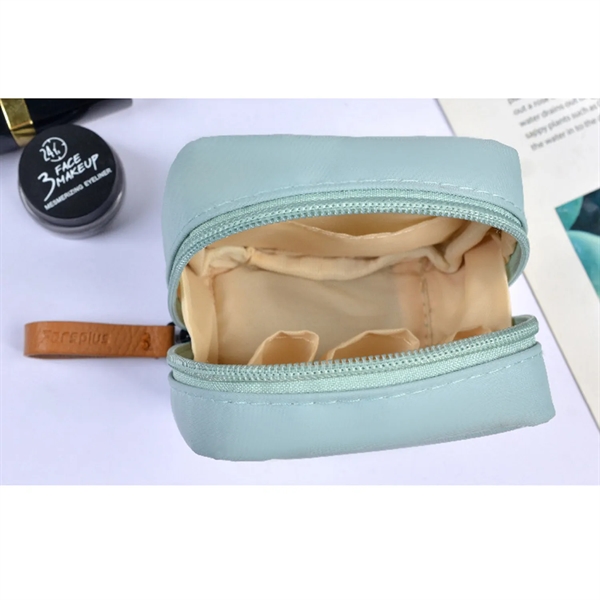 Waterproof Portable Mini Cosmetic Bag Pouch with Zipper - Waterproof Portable Mini Cosmetic Bag Pouch with Zipper - Image 4 of 4