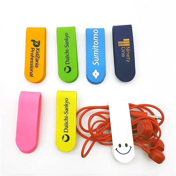 Multifunctional Silicone Magnetic Cable Ties - Multifunctional Silicone Magnetic Cable Ties - Image 0 of 5