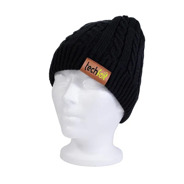 Cable Knit Beanie With Fluffy Soft Lining - Cable Knit Beanie With Fluffy Soft Lining - Image 1 of 22