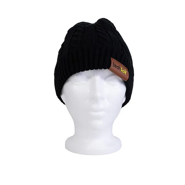 Cable Knit Beanie With Fluffy Soft Lining - Cable Knit Beanie With Fluffy Soft Lining - Image 2 of 22