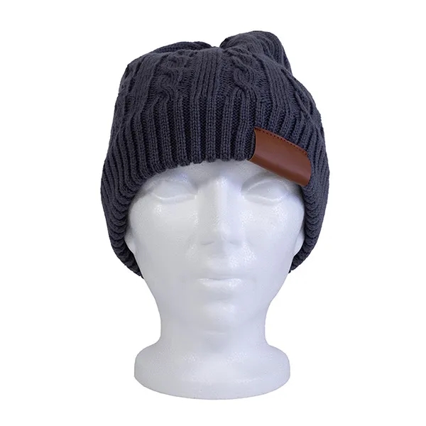 Cable Knit Beanie With Fluffy Soft Lining - Cable Knit Beanie With Fluffy Soft Lining - Image 18 of 22