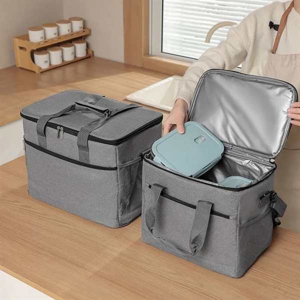 Insulated Lunch Bag Leakproof for Work Office Picnic Beach - Insulated Lunch Bag Leakproof for Work Office Picnic Beach - Image 1 of 5