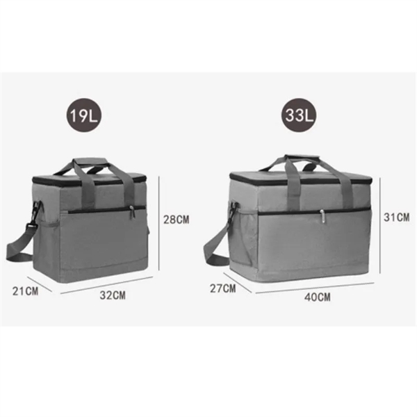 Insulated Lunch Bag Leakproof for Work Office Picnic Beach - Insulated Lunch Bag Leakproof for Work Office Picnic Beach - Image 4 of 5