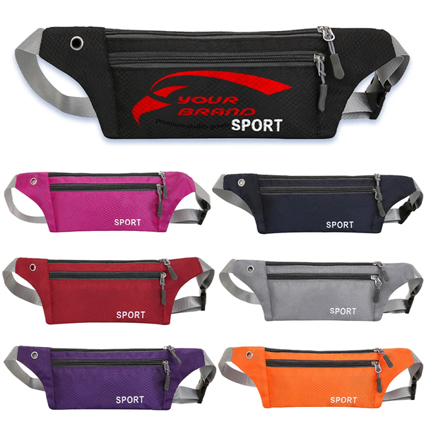 Outdoor Breathable Waterproof Running Sports Waist Pack - Outdoor Breathable Waterproof Running Sports Waist Pack - Image 0 of 3