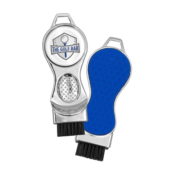 Custom Multi-function Golf Brush Tool